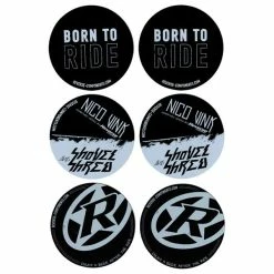 Reverse Components Dessous De Verres Reverse Noir / Blanc (x6)