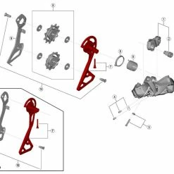 Shimano Chape Externe Pour Dérailleur Ultegra Di2 R8050