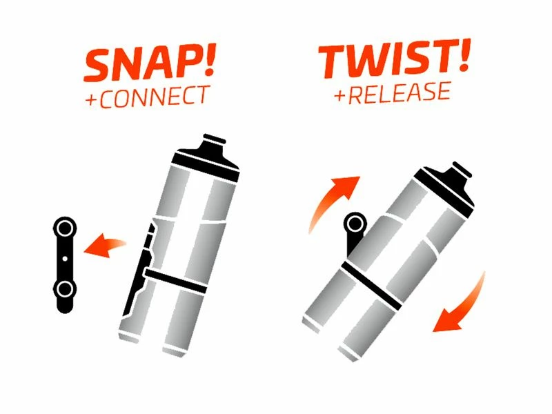 Fidlock Bidon Twist 600ml Avec Fixation Magnétique 4 Fidlock Bidon Twist 600ml Avec Fixation Magnétique – Image 2