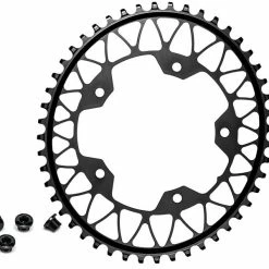 Absolute Black Plateau Gravel Oval Narrow Wide 110 Mm 5 Trous Noir 2022