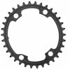 Absolute Black Plateau Ovale Premium - 4 Trous 110 Mm (Shimano Asymétrique) - Noir 2022 -Mondraker Soldes 425624