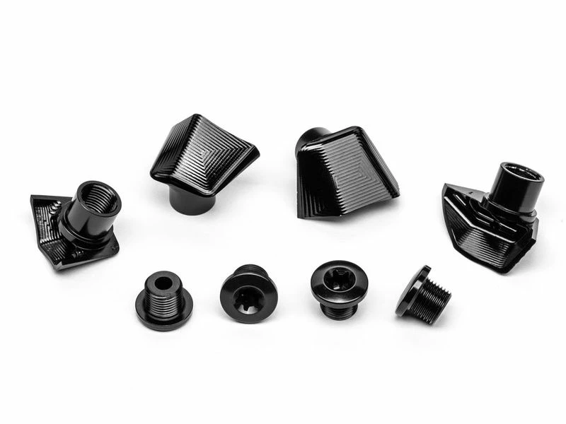 Absolute Black Kit De 4 Vis + Caches Pour Pédaliers Ultegra 8000 Et 8050 2023 4 Absolute Black Kit De 4 Vis + Caches Pour Pédaliers Ultegra 8000 Et 8050 2023 – Image 2