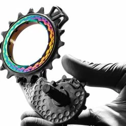 Absolute Black Chape Hollowcage Carbone Avec Roulement Céramique Pour Shimano 9100 Et 8000 2022 -Mondraker Soldes 431151