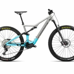Orbea VTT électrique Rise H30 - Gris / Bleu 2022